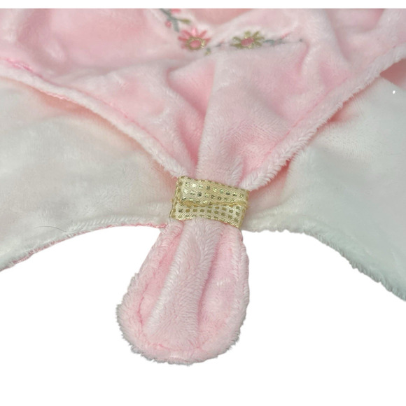 Mary Meyer Lovey Itsy Glitzy Fawn Deer Plush Pink Security Blanket 13in Baby Toy - Picture 7 of 11